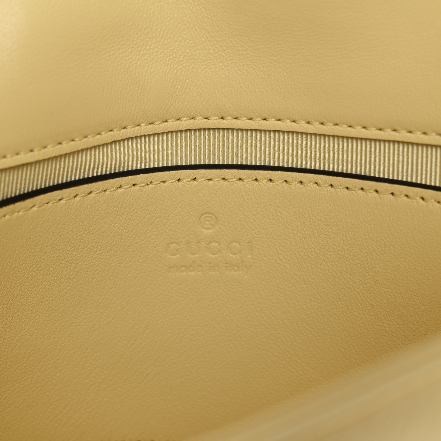 Lambskin Matelasse Small GG Marmont Shoulder Bag Yellow