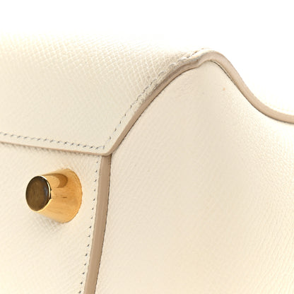 Celine Grained Calfskin Mini Belt Bag White 11 of 17