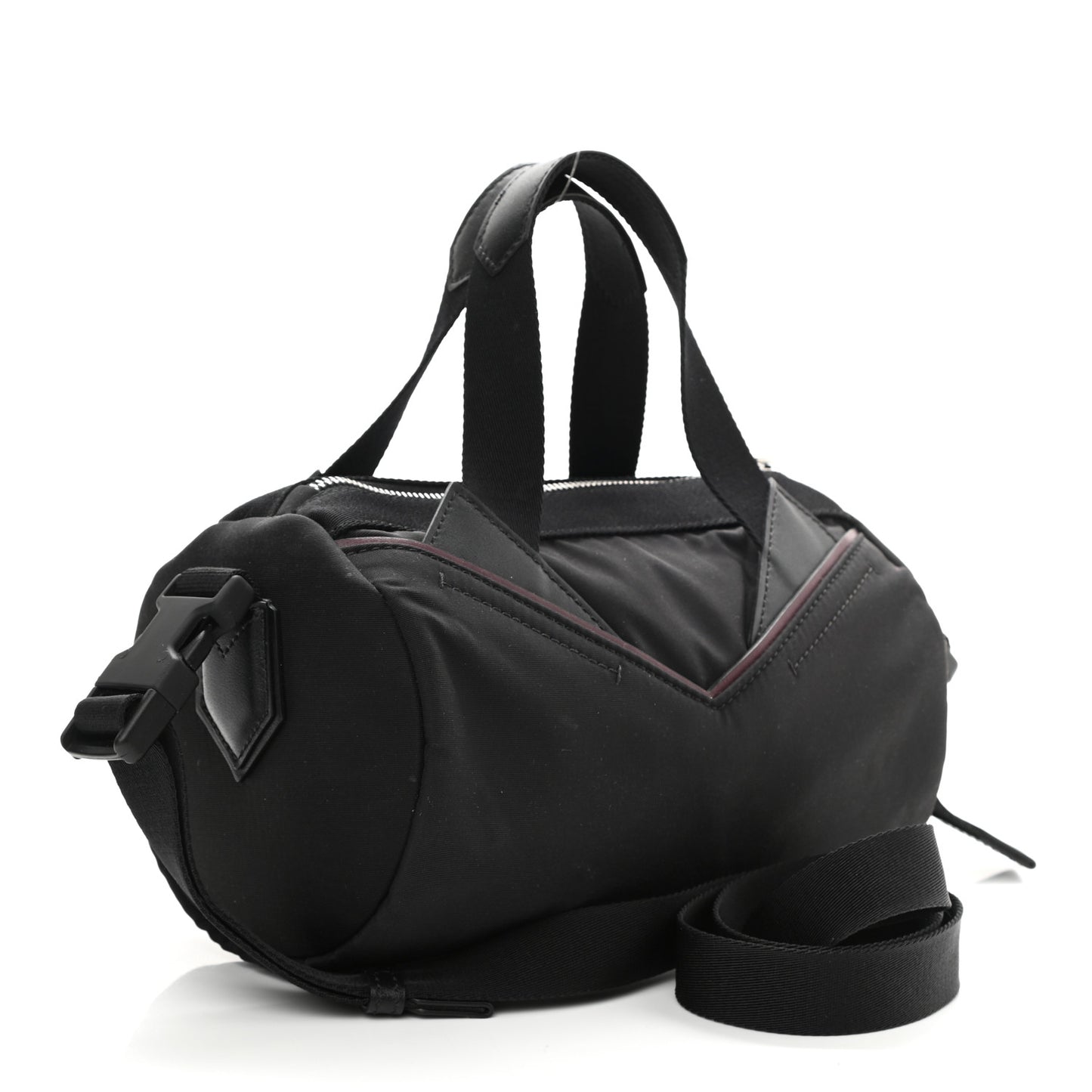 Nylon Downtown Tube Crossbody Black