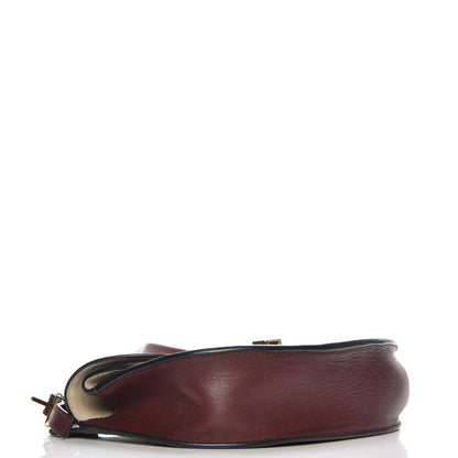 Chloe Calfskin Mini Georgia Crossbody Bag Bordeaux 4 of 7