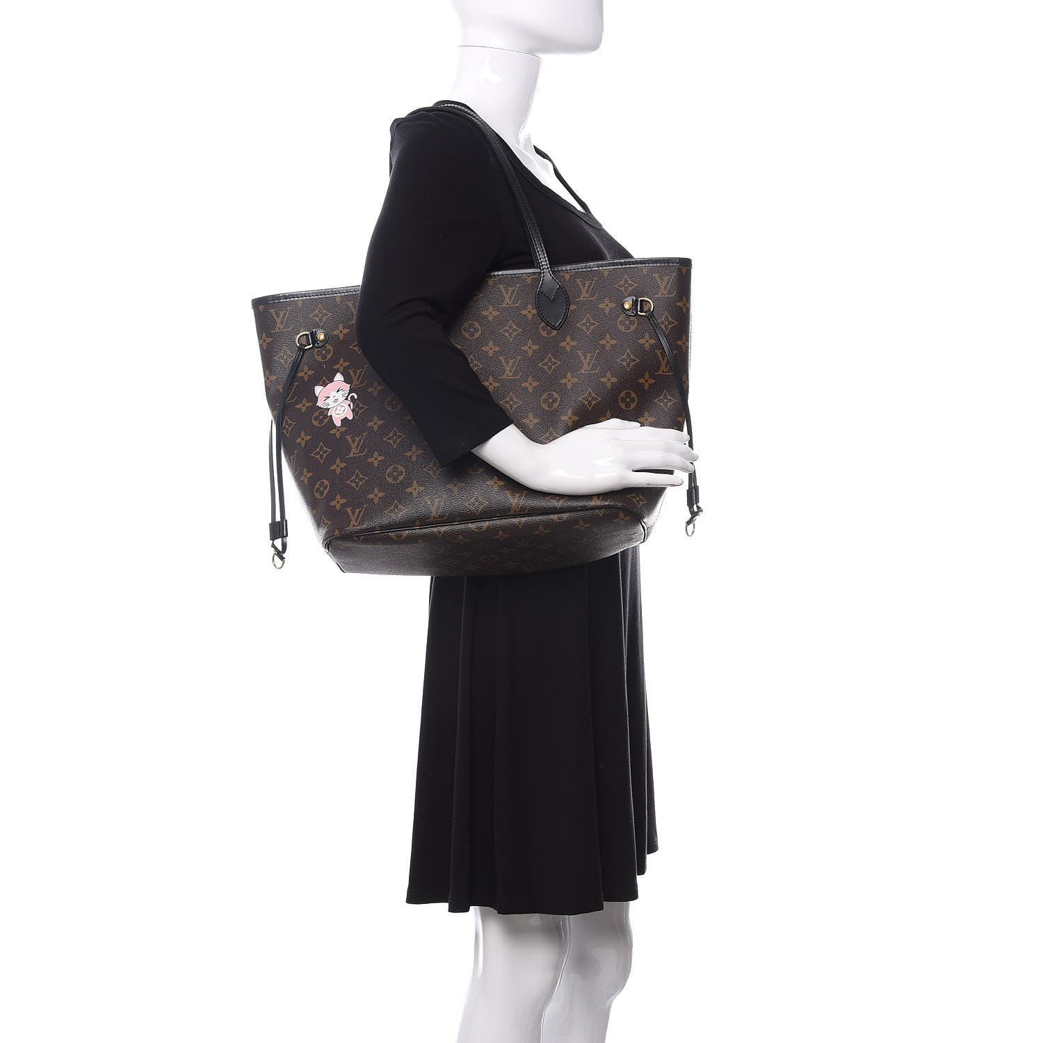 Louis Vuitton Monogram My LV World Tour Neverfull MM 2 of 15