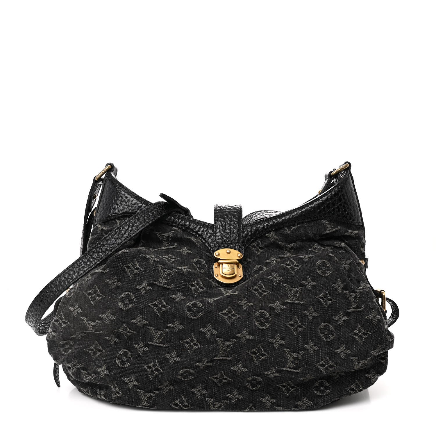 Louis Vuitton Denim Mahina XS Black 1 of 9
