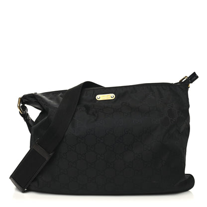 Gucci Nylon Monogram Messenger Black 1 of 10