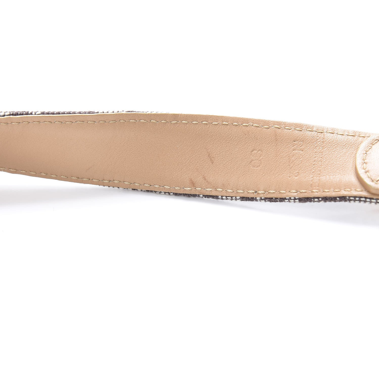 Christian Dior Monogram CD Belt 80 Beige 5 of 6