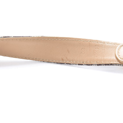 Christian Dior Monogram CD Belt 80 Beige 5 of 6