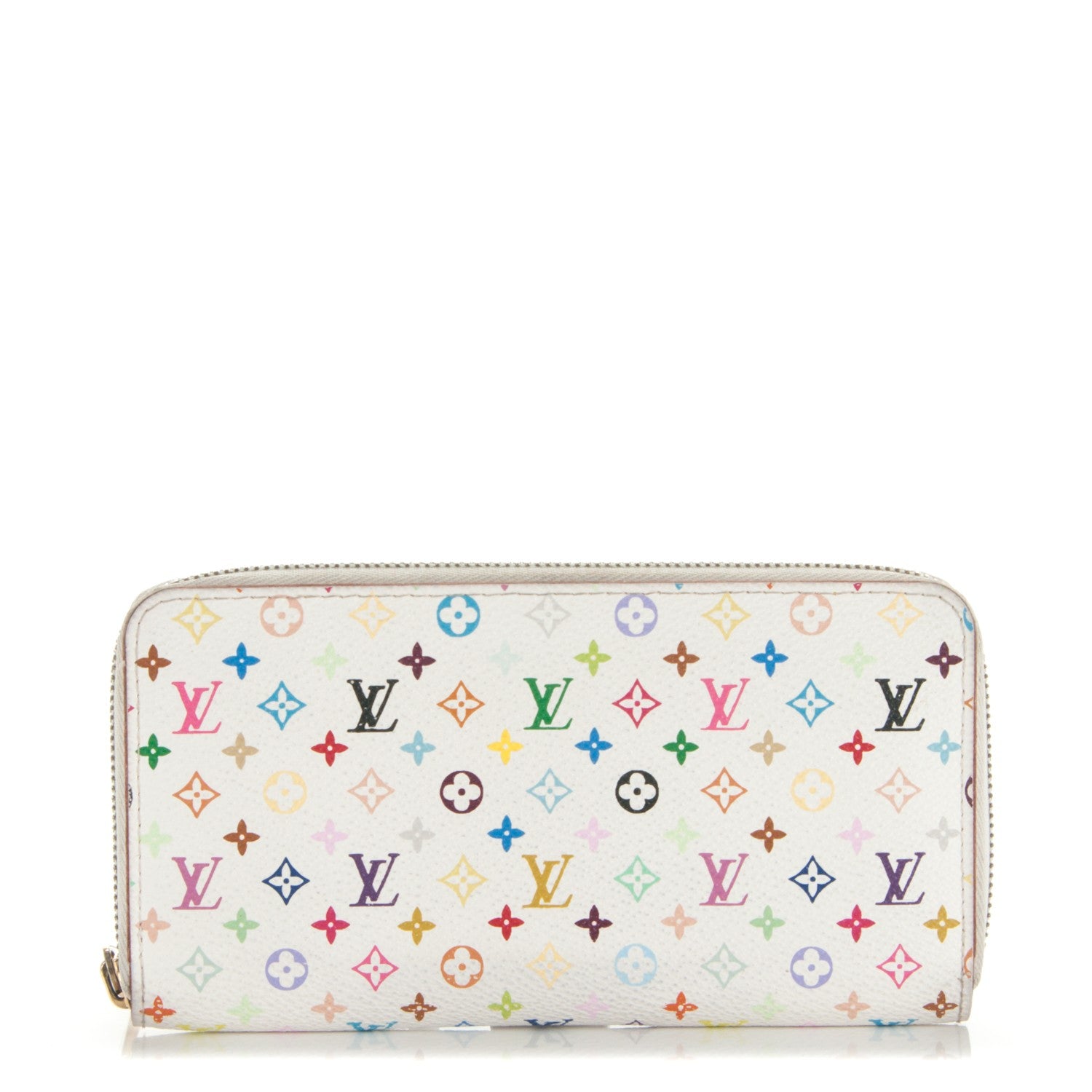 Louis Vuitton Monogram Multicolor Zippy Wallet White 1 of 7