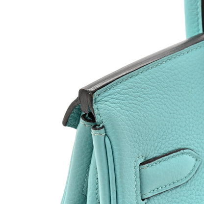 Hermes Togo BIRKIN 30 Bleu Atoll 12 of 18