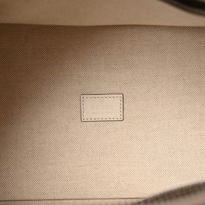 Gucci Koi Calfskin Medium Bauletto Duffle Top Handle Bag White 9 of 10