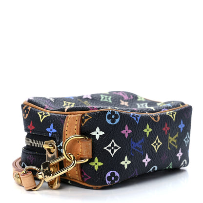 Louis Vuitton Monogram Multicolor Trousse Wapity Black 3 of 9