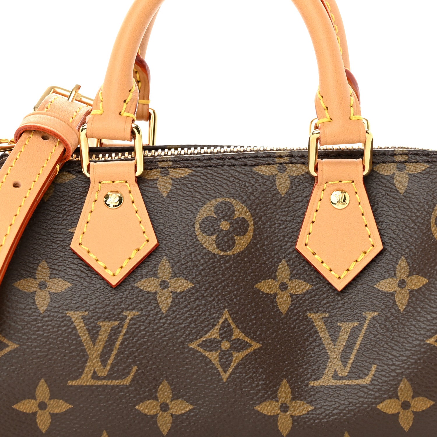 Louis Vuitton Monogram Nano Speedy Bandouliere 8 of 10