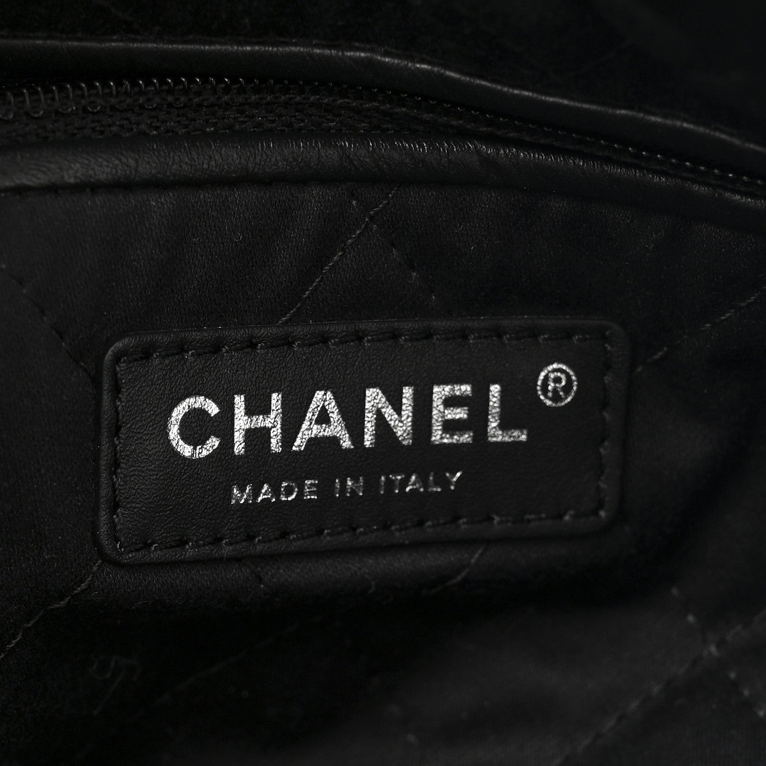 Chanel Shiny Calfskin Quilted Small Chanel 22 Black 7 of 11