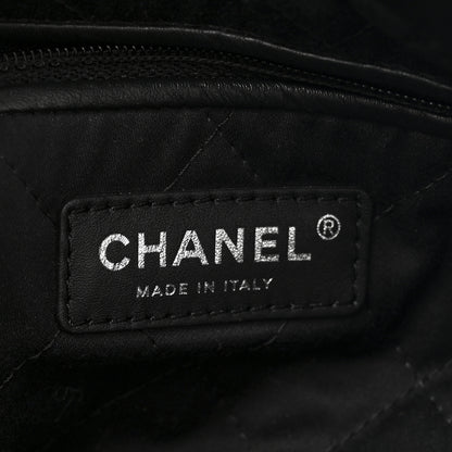 Chanel Shiny Calfskin Quilted Small Chanel 22 Black 7 of 11