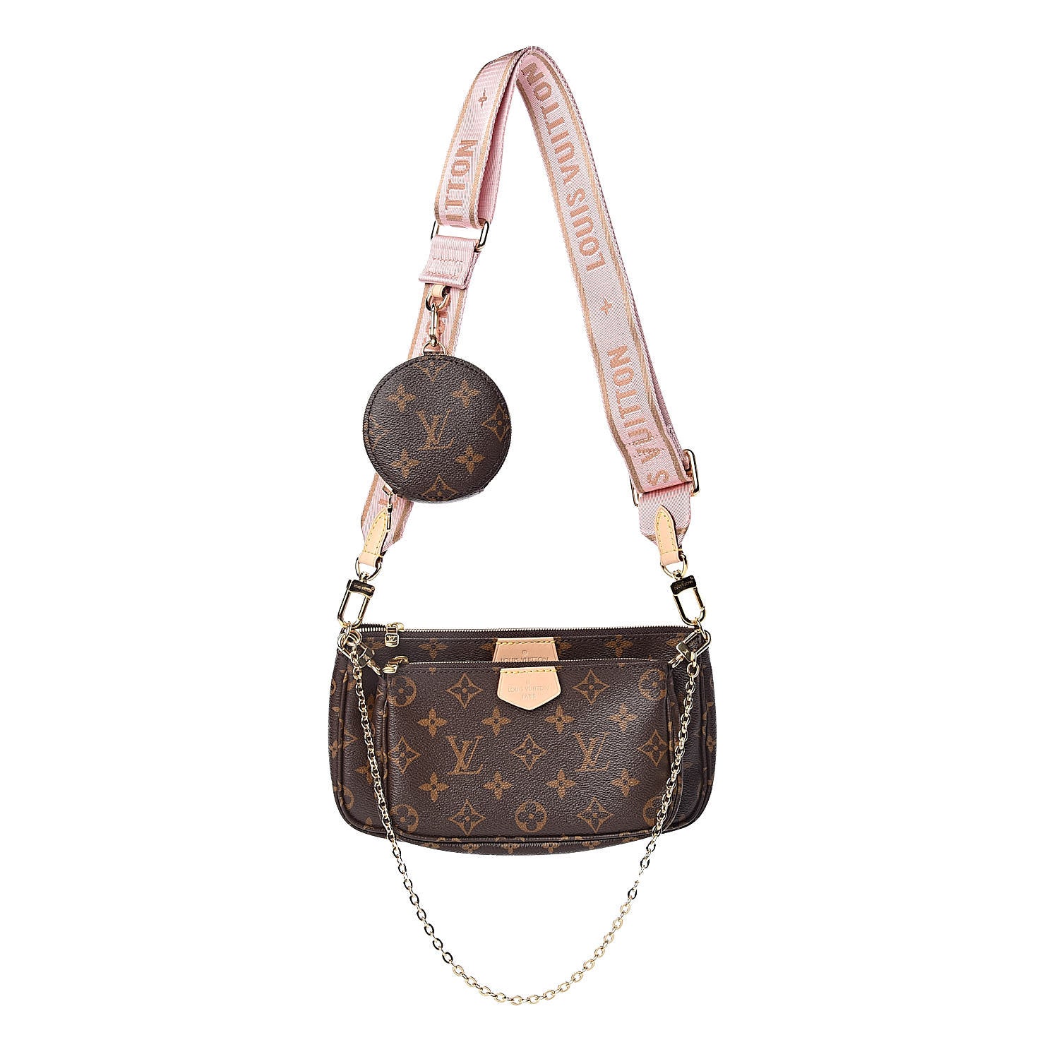Louis Vuitton Monogram Multi Pochette Accessories Rose Clair 1 of 10