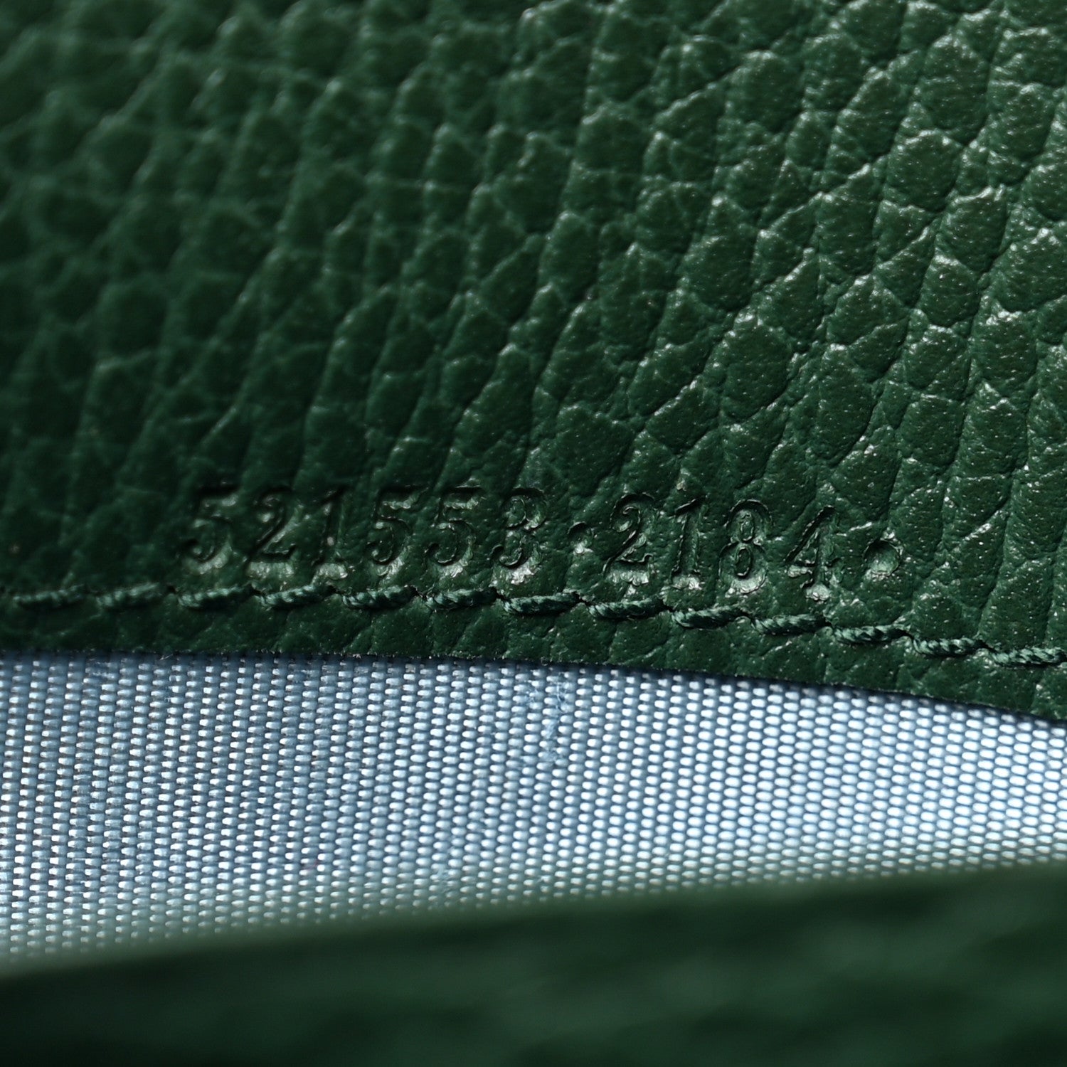 Gucci Calfskin Garden Dionysus Chain Wallet Emerald 7 of 11
