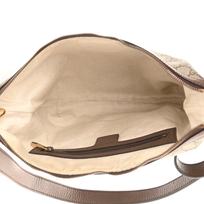 Gucci GG Supreme Monogram Web Small Ophidia Half Moon Hobo Brown 5 of 8