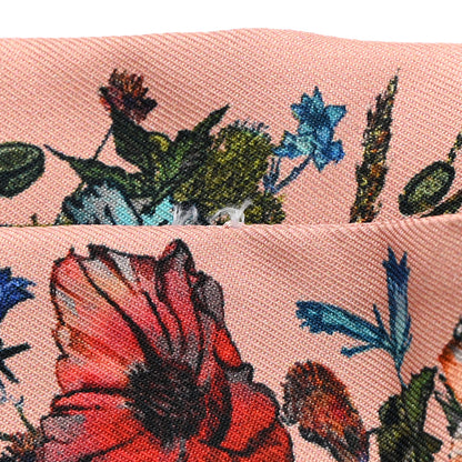 Christian Dior Silk Twill D-Millefiori Mitzah Scarf Pink Multicolor 5 of 5