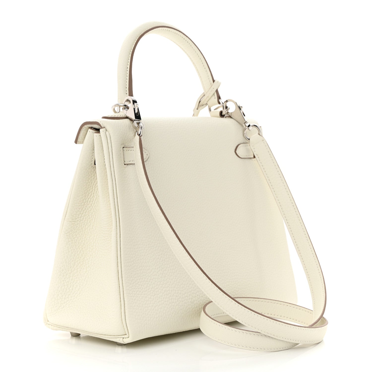 Hermes Togo Kelly Retourne 25 Mushroom 3 of 11