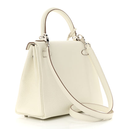 Hermes Togo Kelly Retourne 25 Mushroom 3 of 11