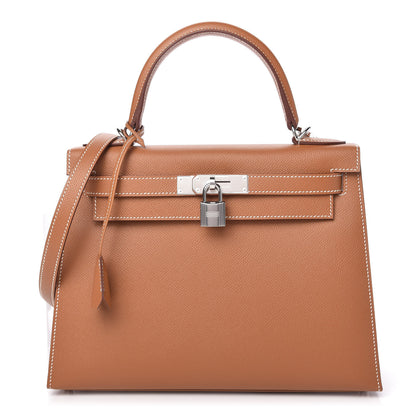 Hermes Epsom Kelly Sellier 28 Gold 1 of 11