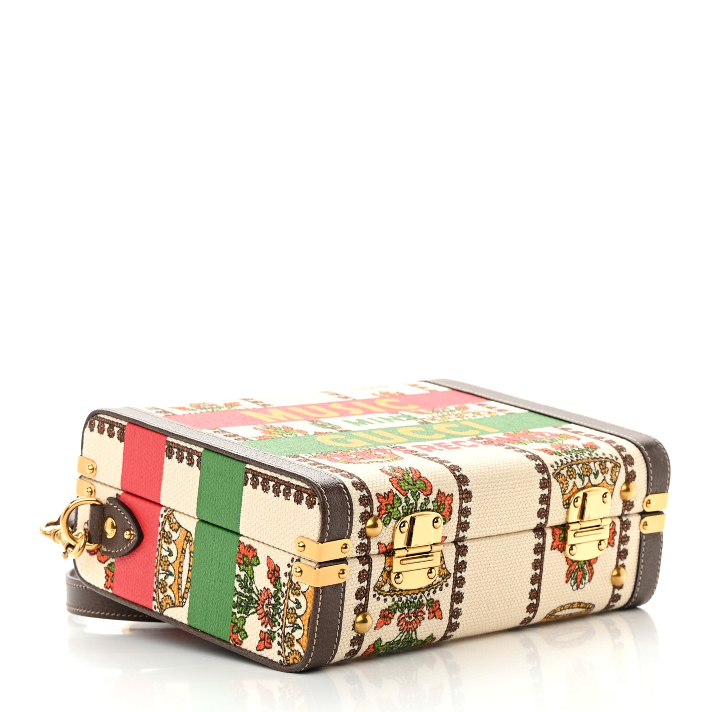 Canvas Calfskin 100 Centennial Music Beauty Case Multicolor