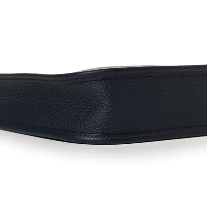 Hermes Taurillon Clemence Amazone Evelyne TPM Bleu Nuit Bleu Indigo 8 of 11