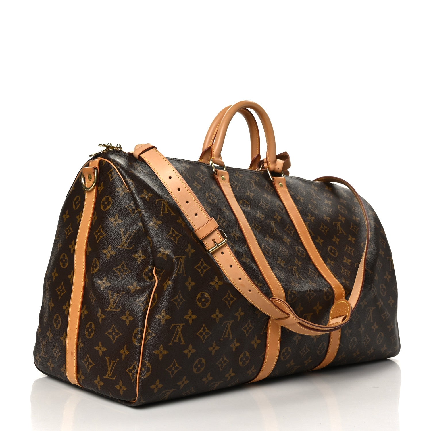 Louis Vuitton Monogram Keepall Bandouliere 55 3 of 13