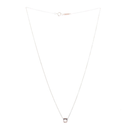 Tiffany 18K Rose Gold Atlas Open Pendant Necklace 3 of 5