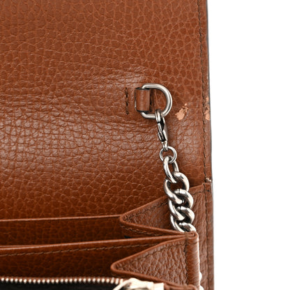 Gucci New Denim GG Monogram Dollar Calfskin Enamel Mini Dionysus Chain Wallet Blue Tea Cuir Epilog Electric Blue 11 of 12