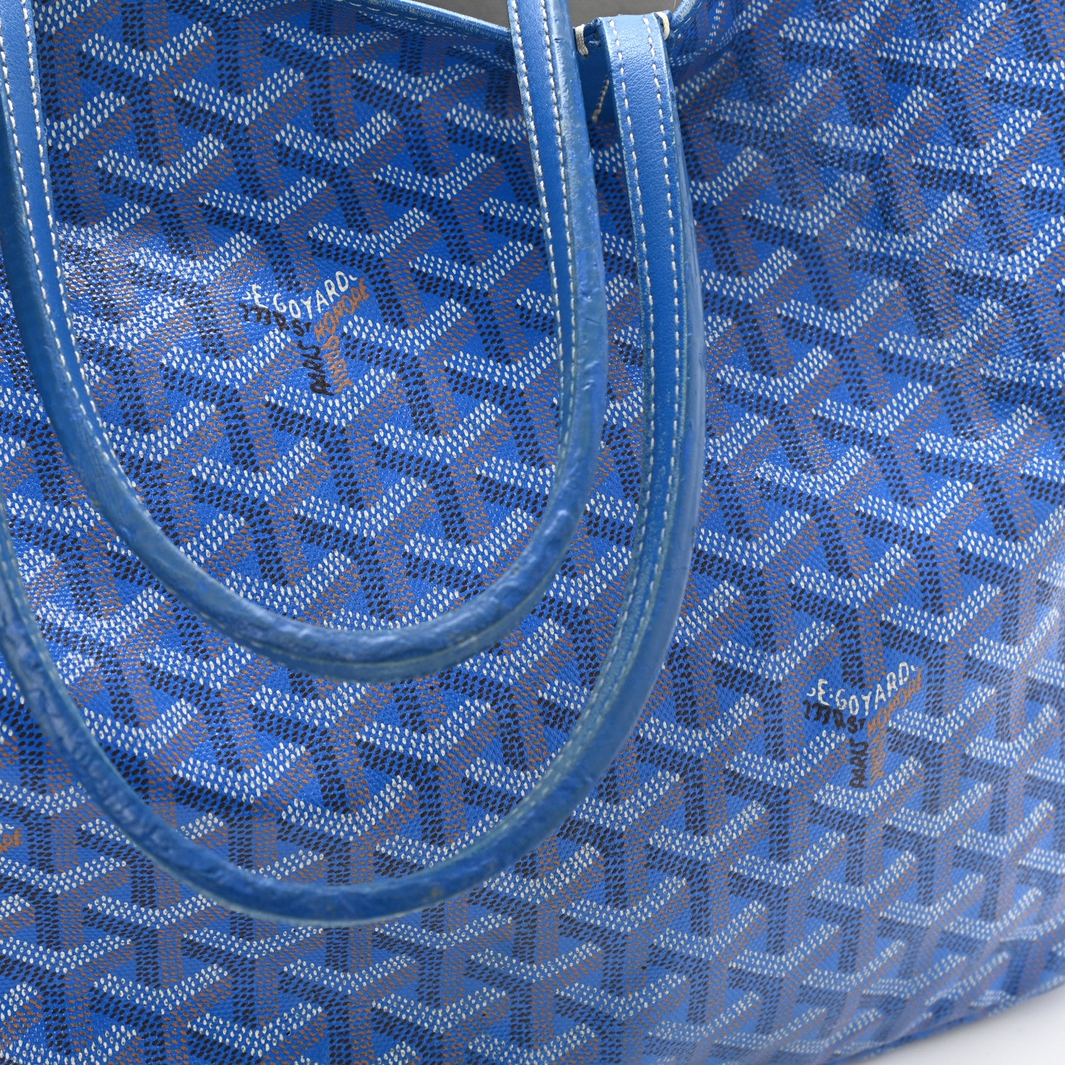 Goyard Goyardine Saint Louis PM Sky Blue 11 of 11