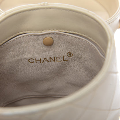 Chanel Lambskin Quilted Tassel Shoulder Bag Beige 8 of 11