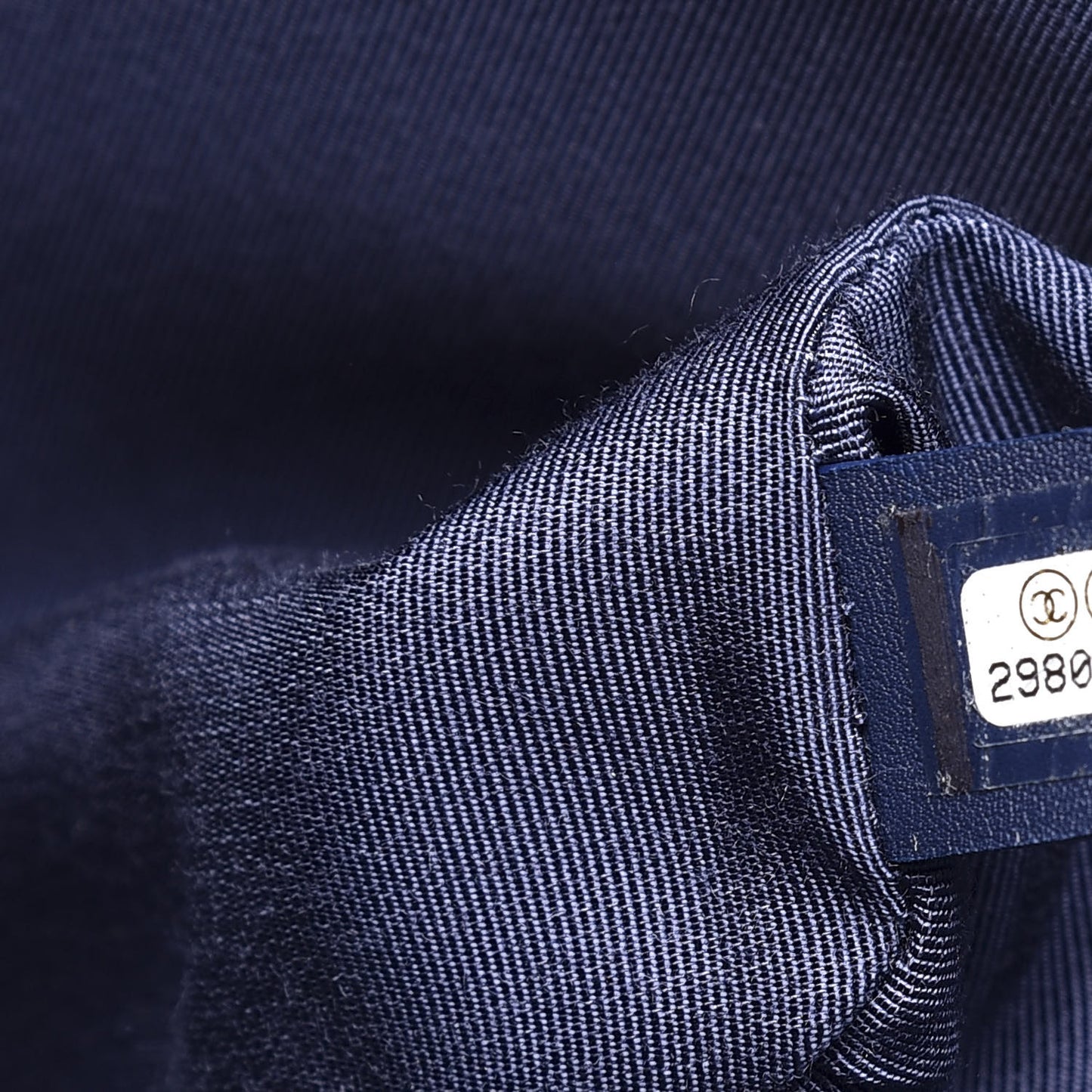 Denim Quilted Large Chanel 19 Flap Blue