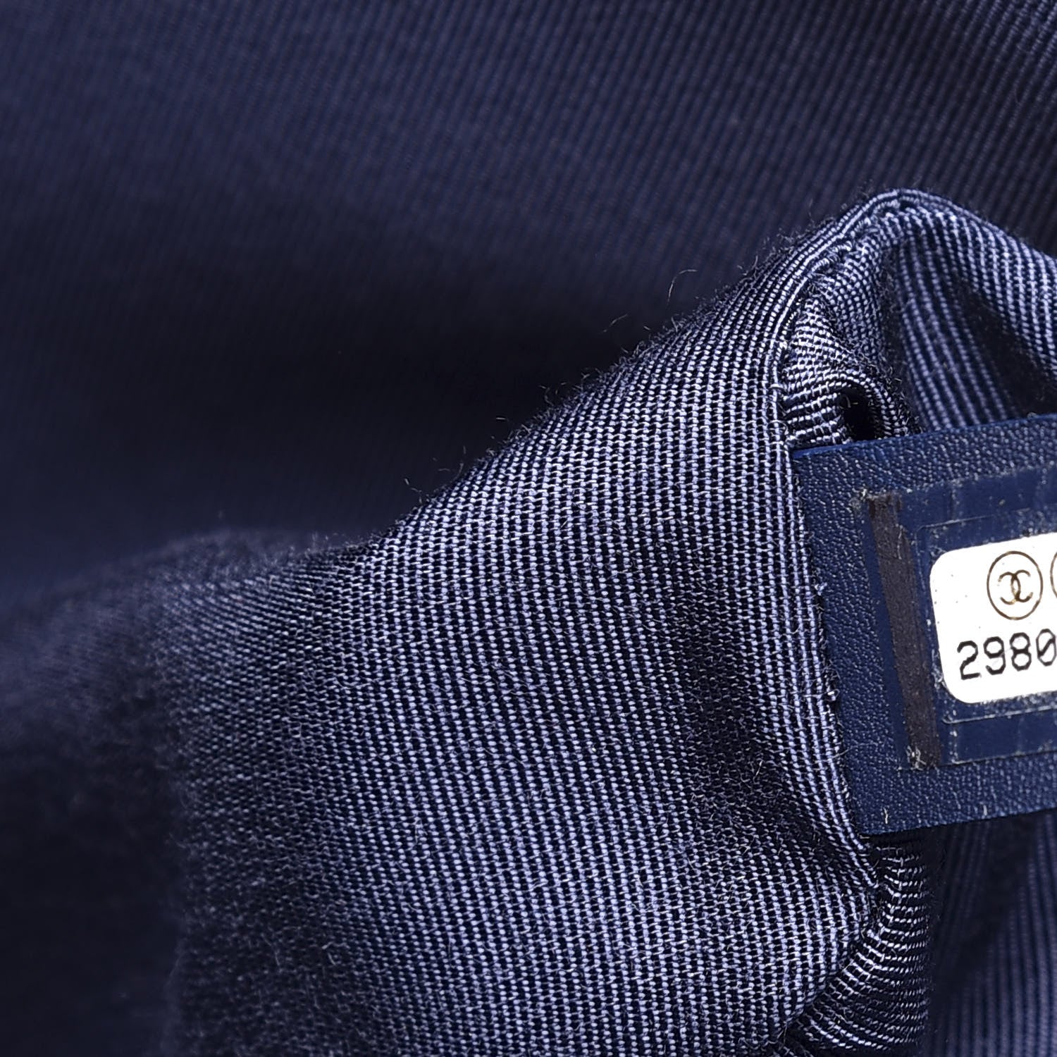 Chanel Denim Quilted Large Chanel 19 Flap Blue 6 of 9