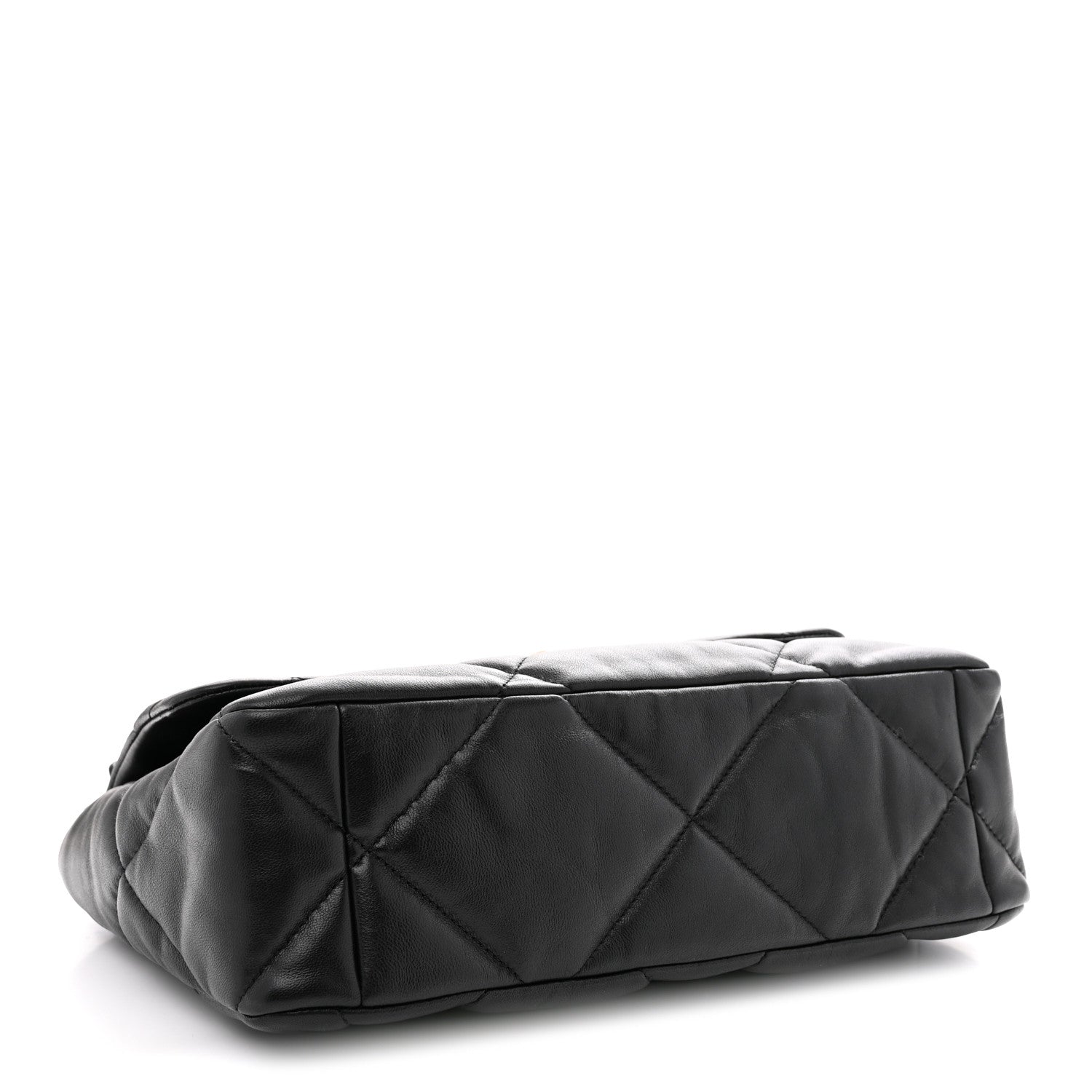 Chanel Lambskin Quilted Large Chanel 19 Flap Black 4 of 11