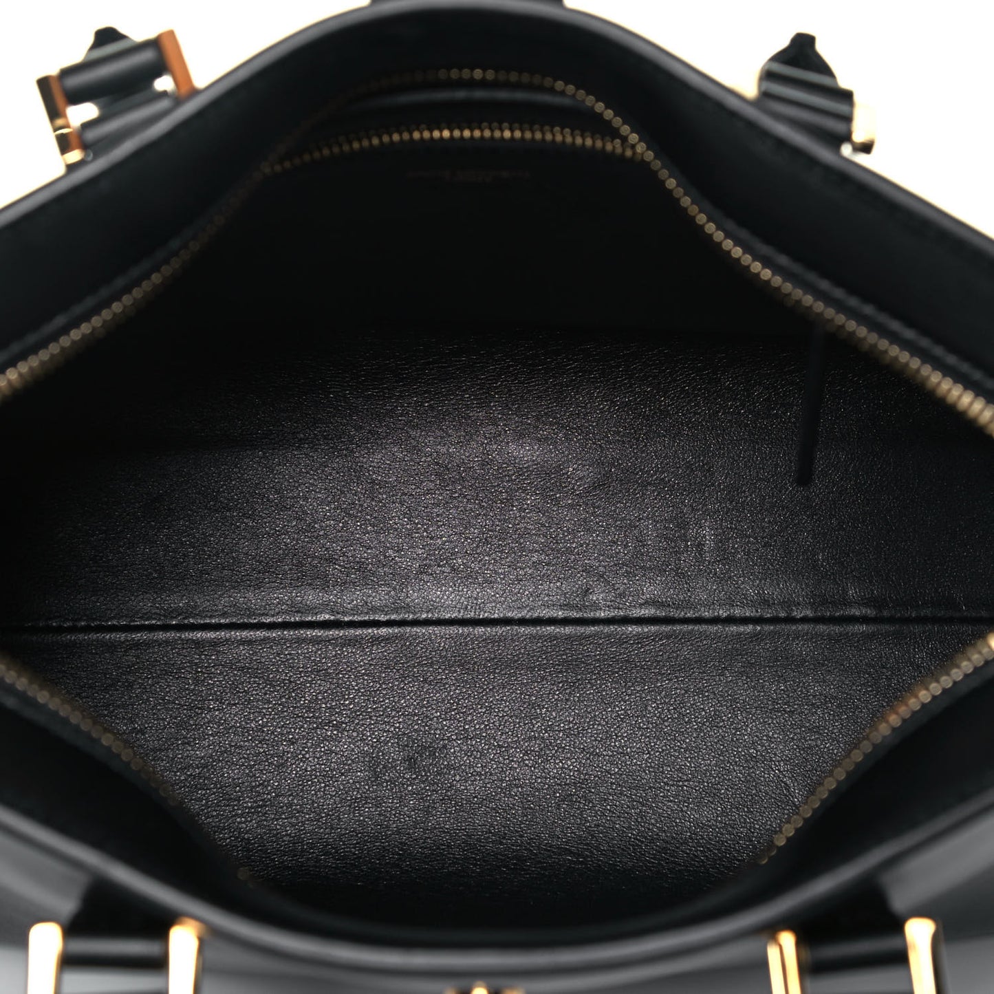 Smooth Calfskin Small Monogram Cabas Black