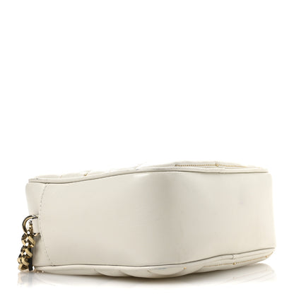 Jimmy Choo Nappa Quilted Studded Varenne Camera Bag White 4 of 10