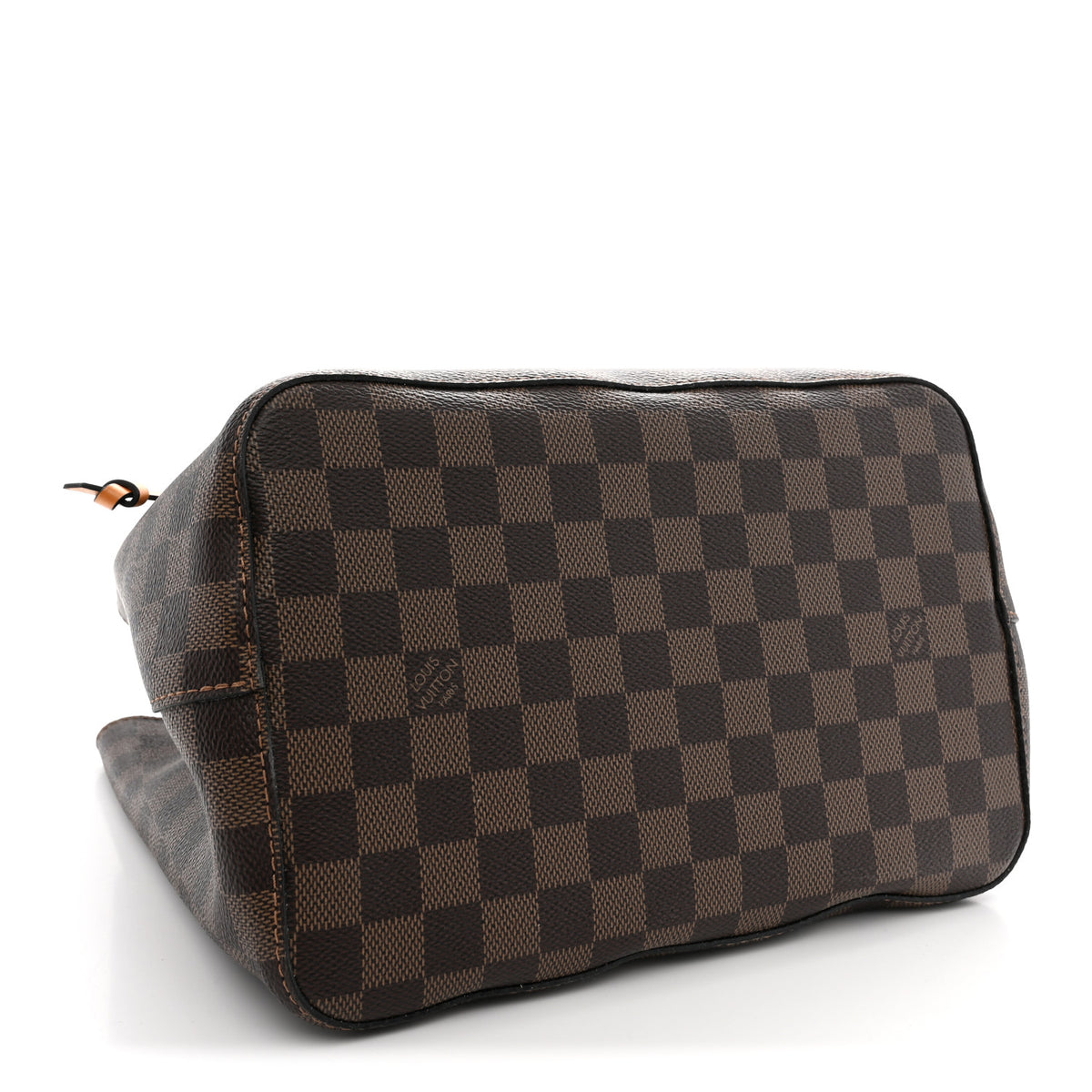 Louis Vuitton Damier Ebene Neonoe MM Safran 4 of 10