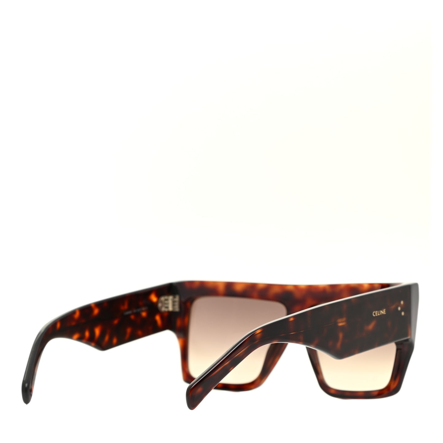 Acetate Rectangular Sunglasses CL400921 Dark Havana