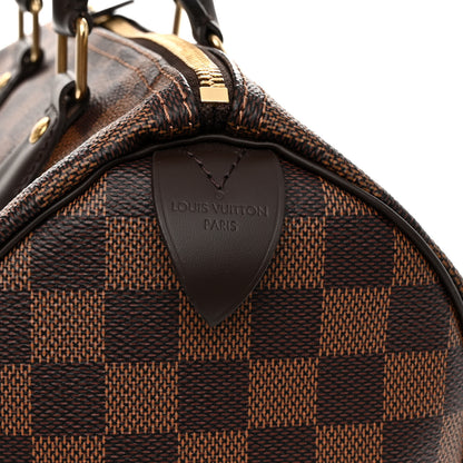 Louis Vuitton Damier Ebene Speedy 25 6 of 9