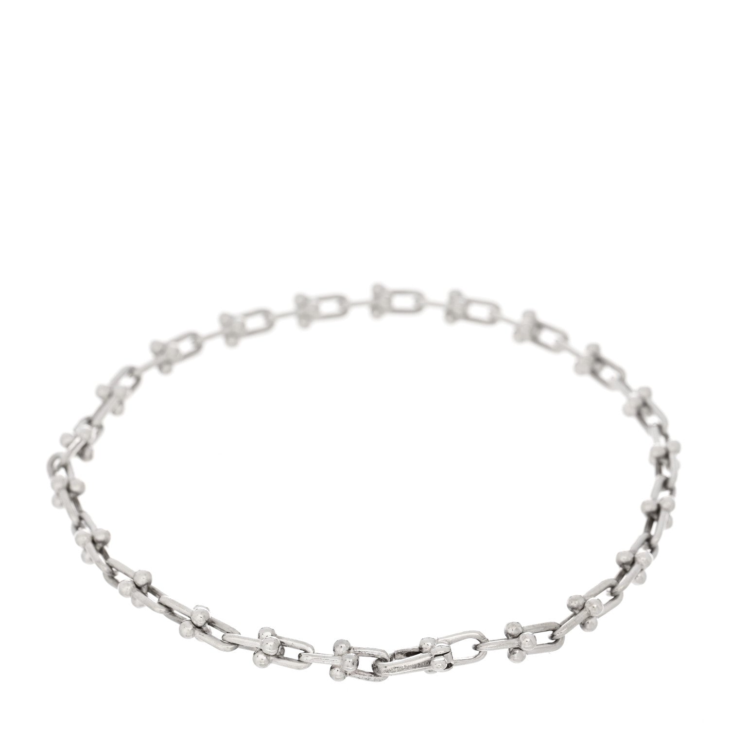 Tiffany Sterling Silver Micro HardWear Link Bracelet 2 of 4
