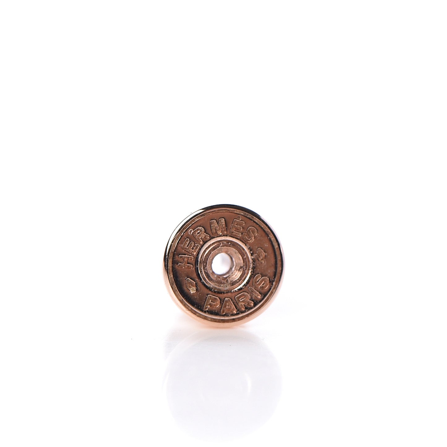 Rose Gold Lacquered Pop H Earrings Rose Dragee