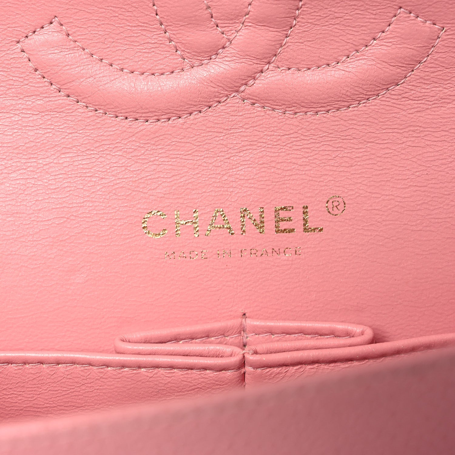 Chanel Caviar Quilted Medium Double Flap Pink 6 of 15