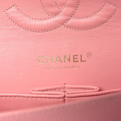 Chanel Caviar Quilted Medium Double Flap Pink 6 of 15