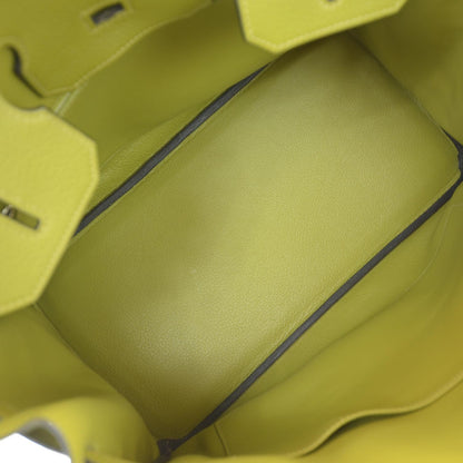 Hermes Taurillon Clemence BIRKIN 35 Vert Chartreuse 9 of 9