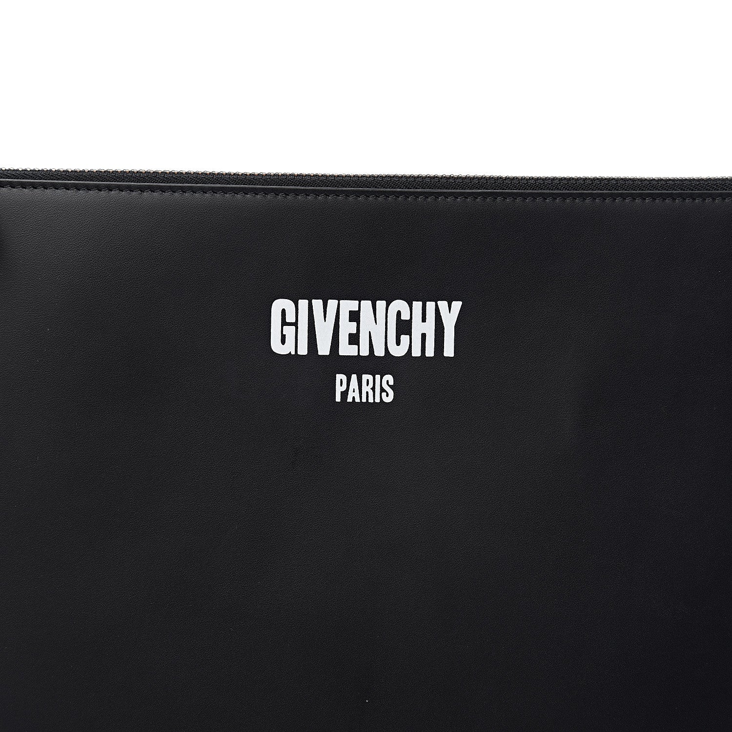 Givenchy Calfskin Logo Pouch Black 6 of 7