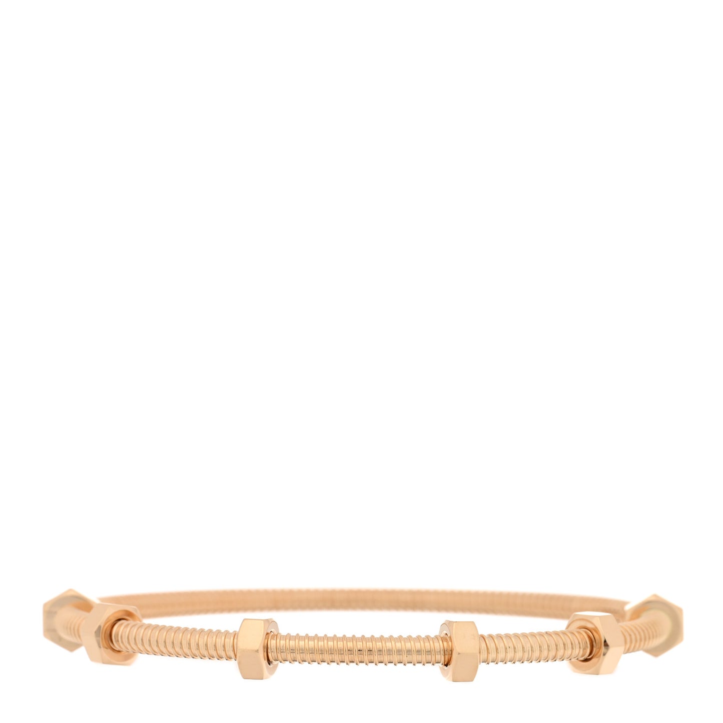 18K Pink Gold Ecrou de Cartier Bracelet 18