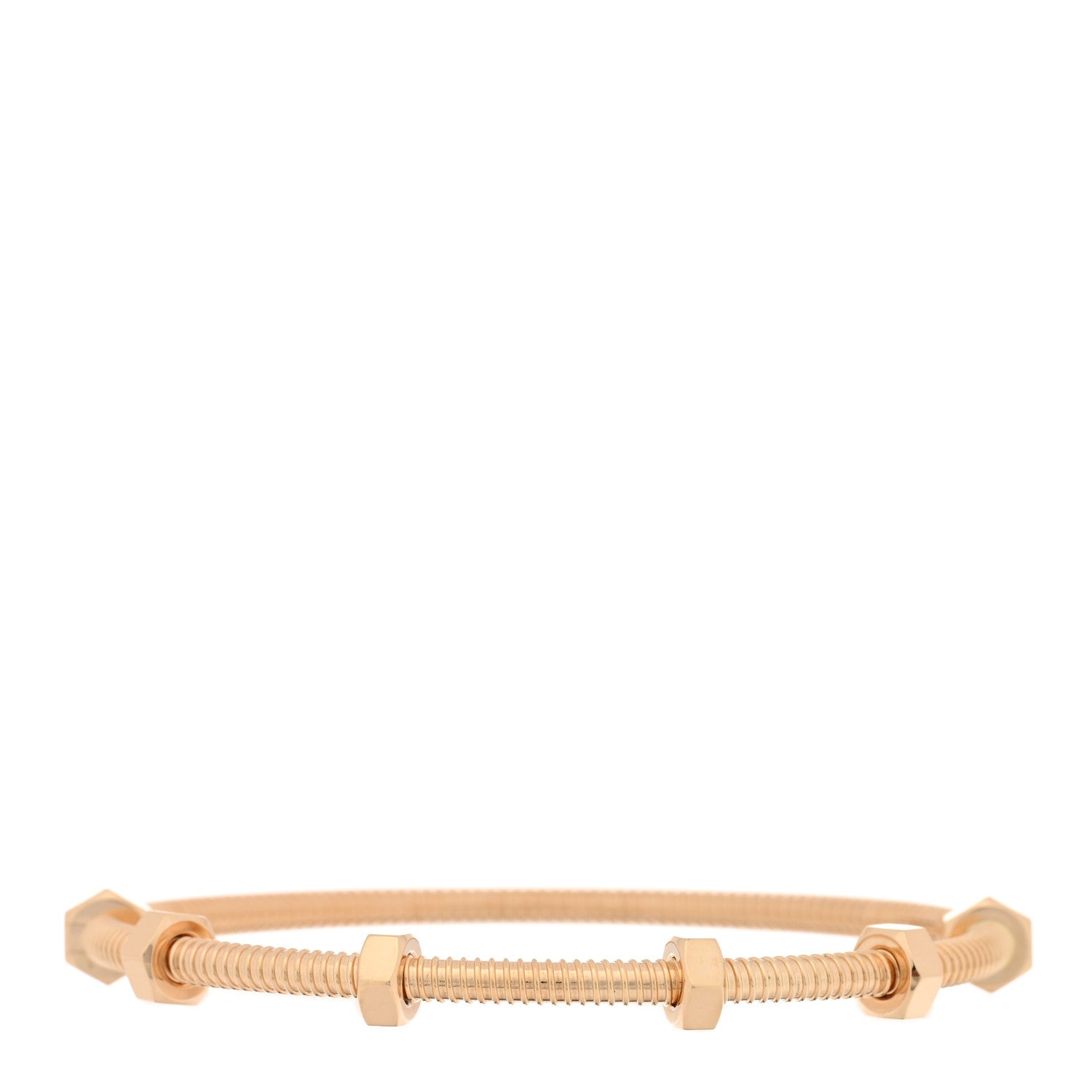 Cartier 18K Pink Gold Ecrou de Cartier Bracelet 18 1 of 4