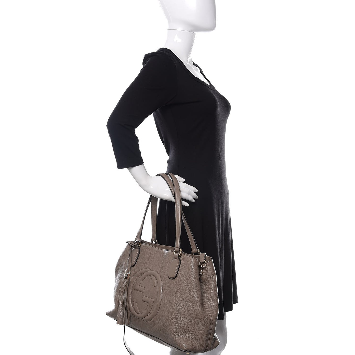 Cellarius Calfskin Medium Soho Working Tote New Fango