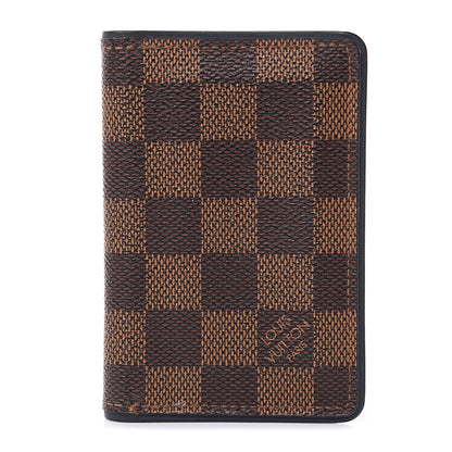 Louis Vuitton Damier Ebene Pocket Organizer NM Blue 1 of 11