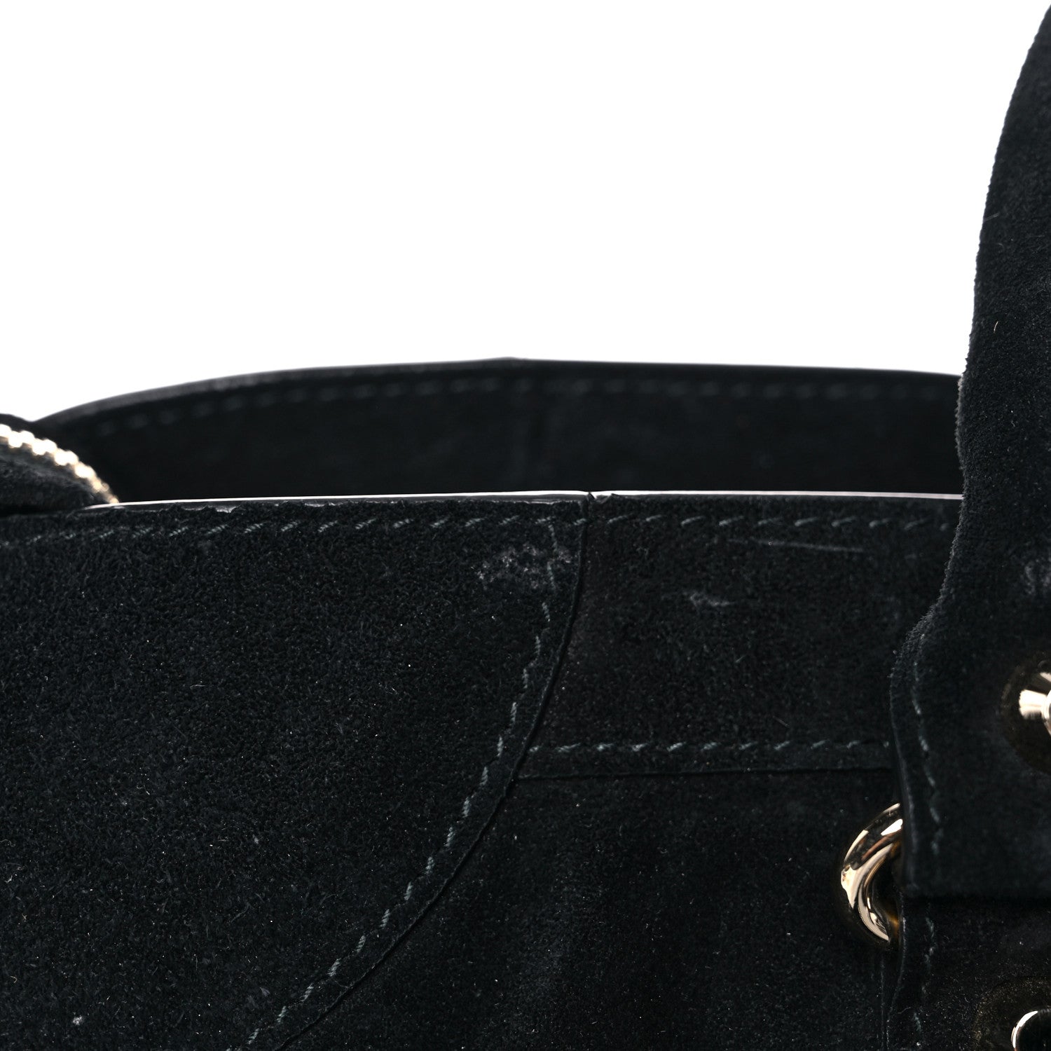 Balenciaga Baby Daim Suede Classic Gold Hardware City Black 14 of 18