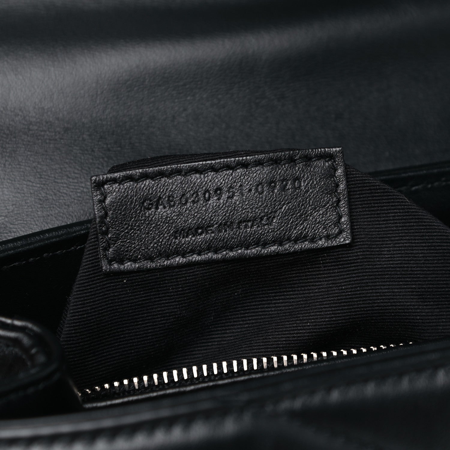 Saint Laurent Calfskin Y Quilted Monogram Toy Loulou Crossbody Bag Black 8 of 13